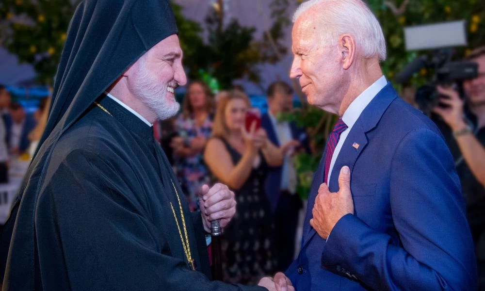 Ελπιδοφόρος σε Μπάιντεν: "Ξέρω ότι στέκεσαι στο πλευρό της Ορθοδοξίας"